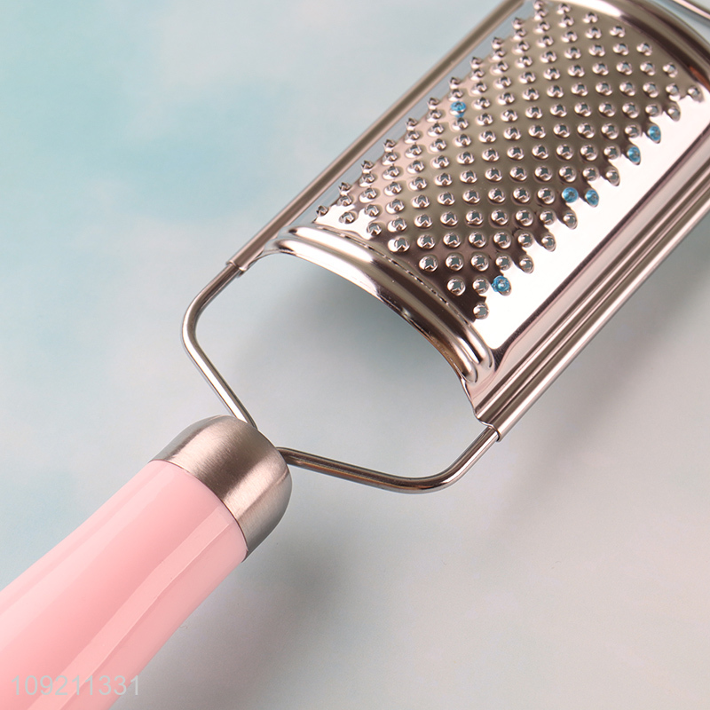 Wholesale Stainless Steel Curved Cheese Grater Chocolate Grater Lemon Zester