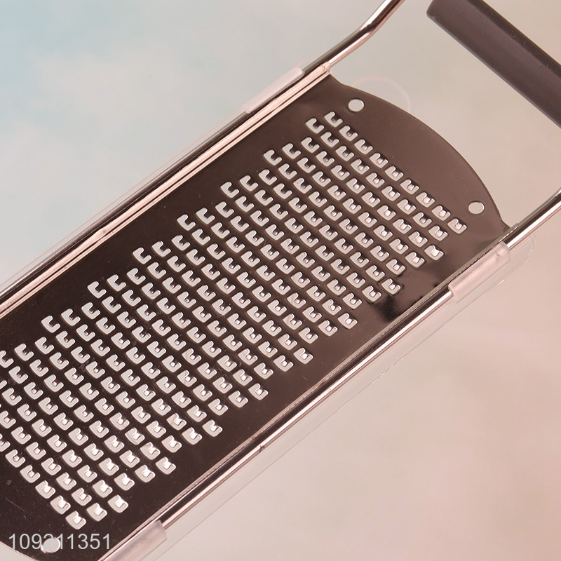 Factory Supply Stainless Steel Cheese Grater Lemon Zester for Kitchen