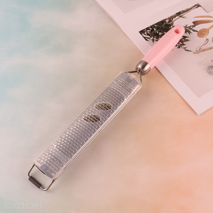 Hot Selling Stainless Steel Curved Cheese Garlic Grater Kitchen Gadgets