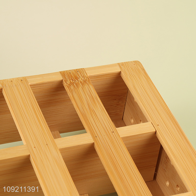 New Arrival Natural Bamboo Cutlery Holder Utensils Holder Chopsticks Holder