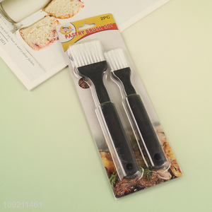 Online Wholesale 2 Pieces Pastry Brush Basting Brush Grilling Brush Set