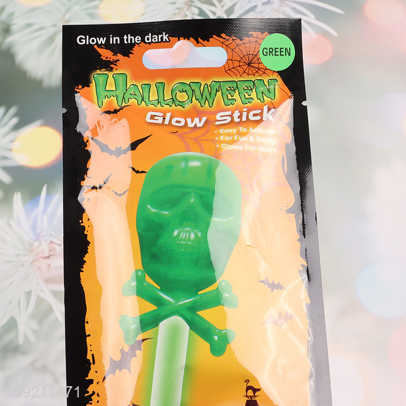 China products Halloween supplies Halloween skull glow stick for sale