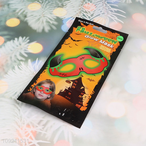 Low price Halloween supplies glow in the dark party mask for kids