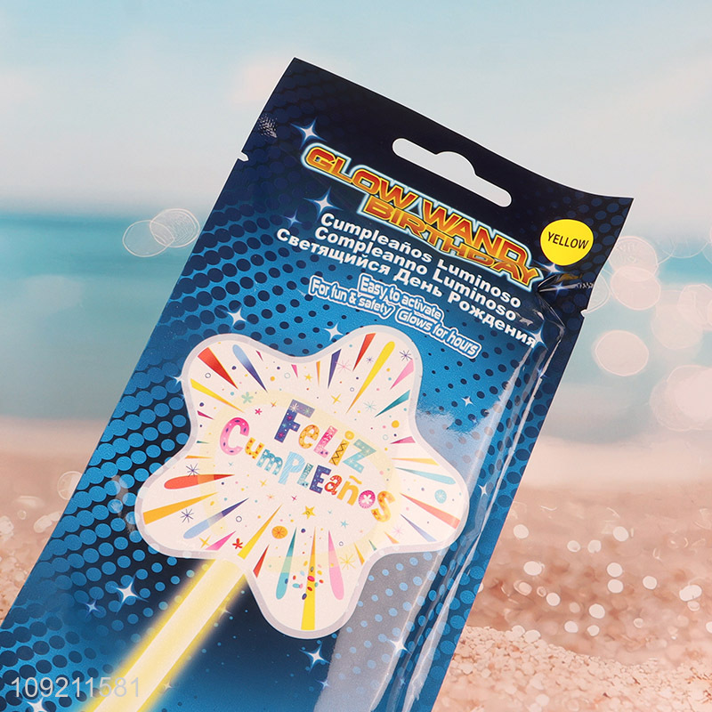 Top quality children birthday party supplies glow wand for sale