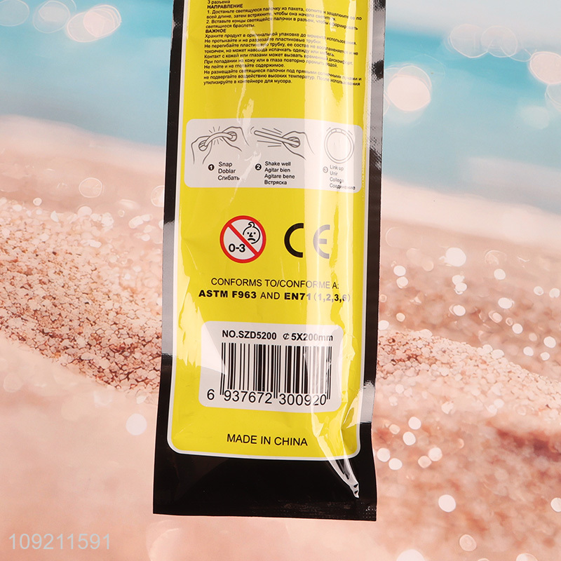 China supplier 3pcs party supplies glow bracelet for sale