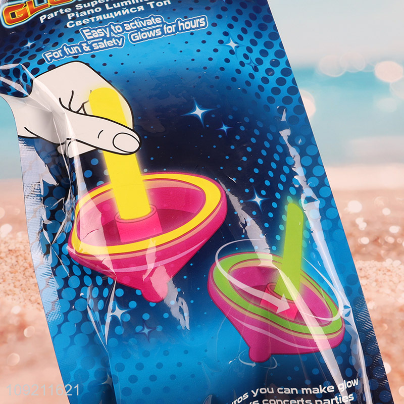 Good selling funny children party games glow gyro toys