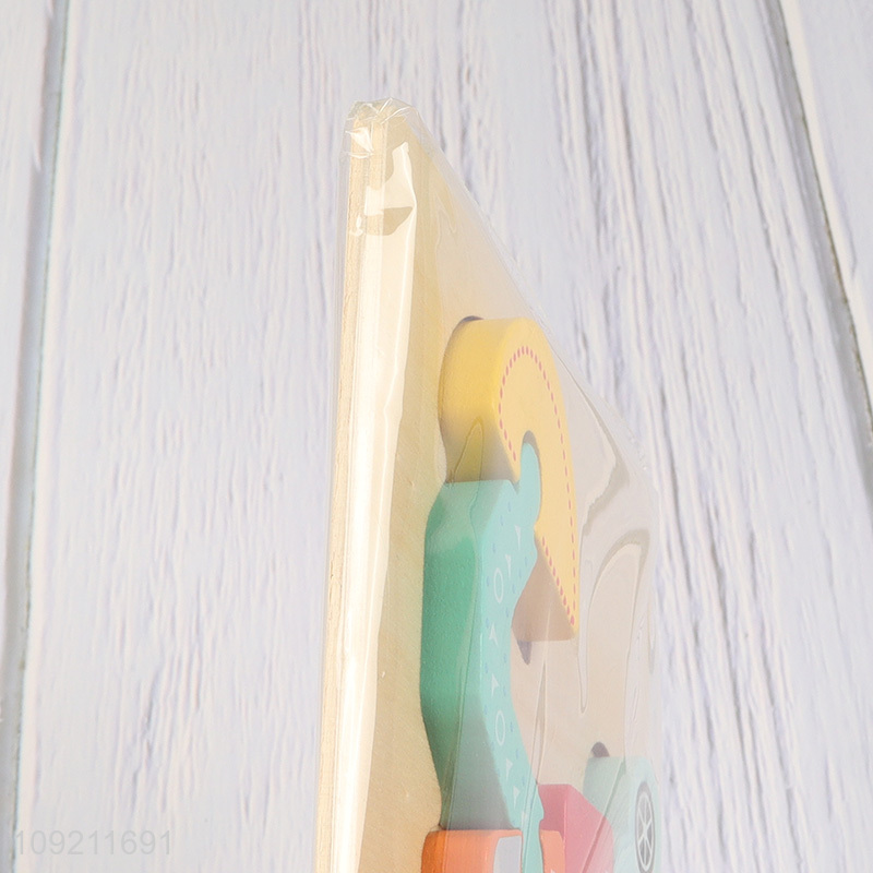 Good selling children funny wooden puzzle toys educational toys