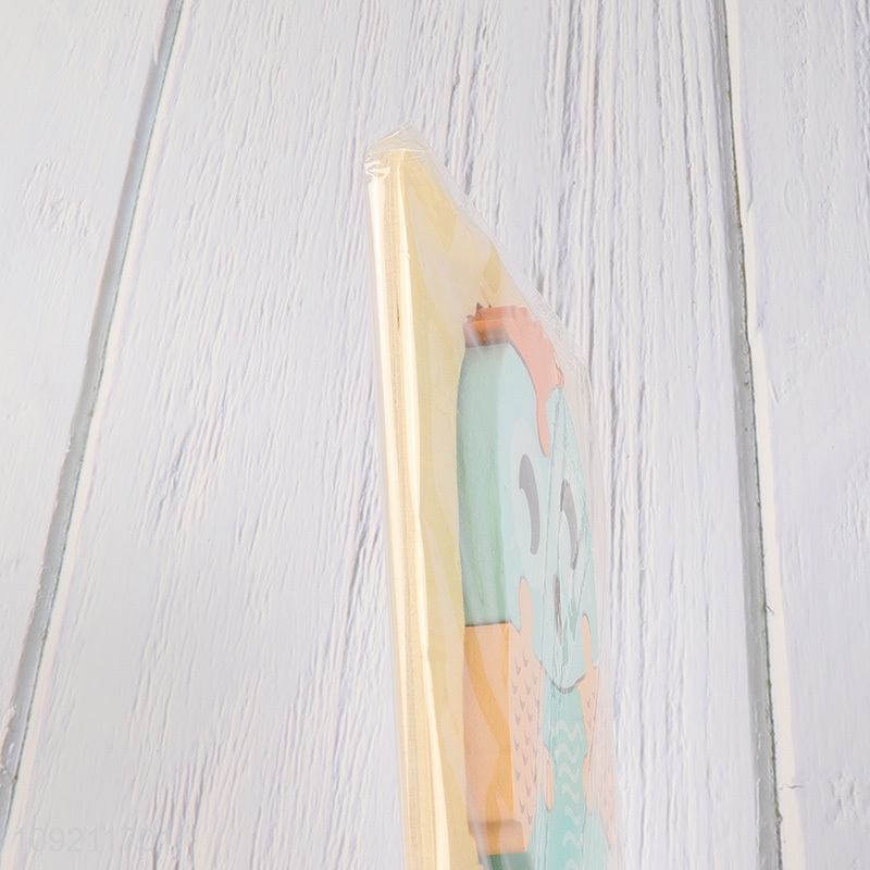 China supplier owl shape wooden puzzle toys educational toys for children