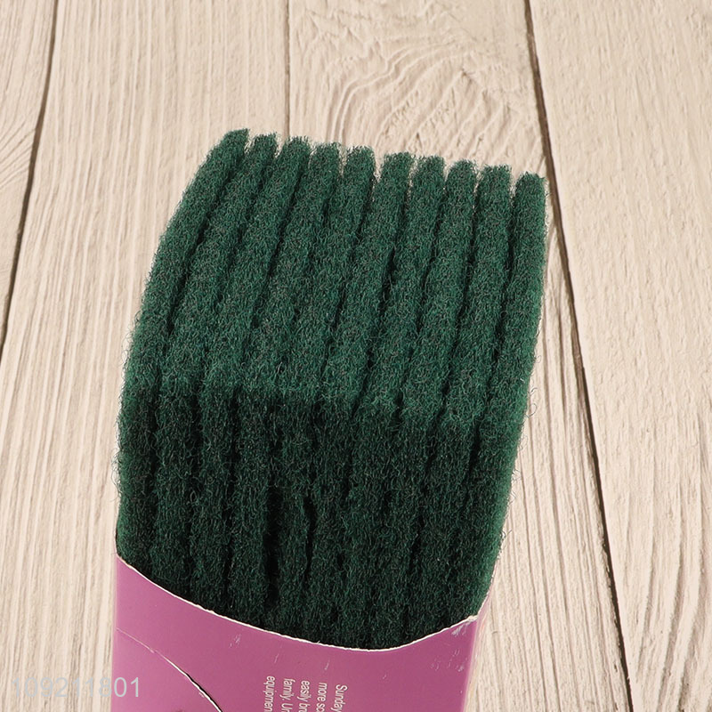 Popular products 10pcs kitchen dish washing scouring pad set