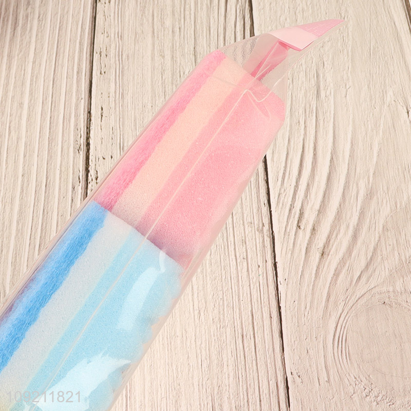 Top selling 3pcs kitchen dish washing scouring pad cleaning sponge