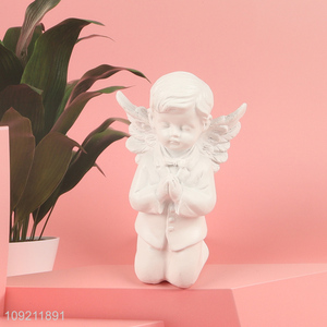 Top products living room home decor resin angle figure statue