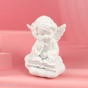 Yiwu market home decor desktop decor angle figure statue for sale