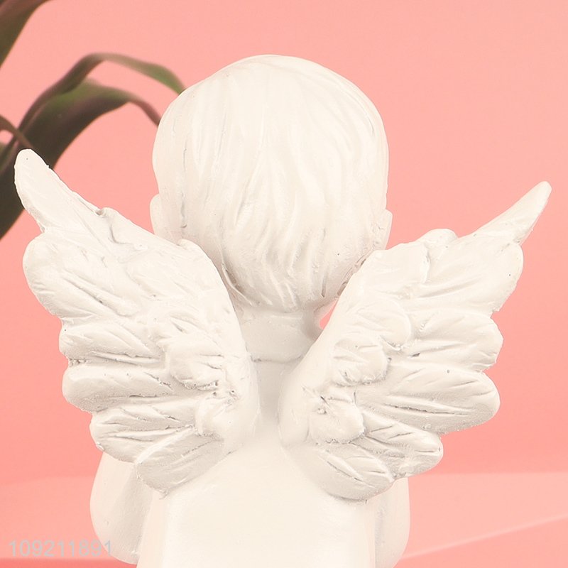 Top products living room home decor resin angle figure statue