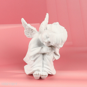 Good selling creative home decor angle figure statue wholesale