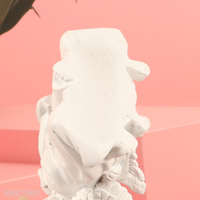 Yiwu market home decor resin crafts angle figure statue for sale