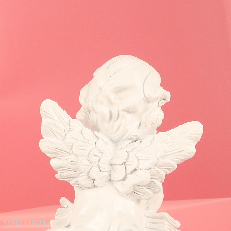 Best selling home decor living room decor resin angle figure statue