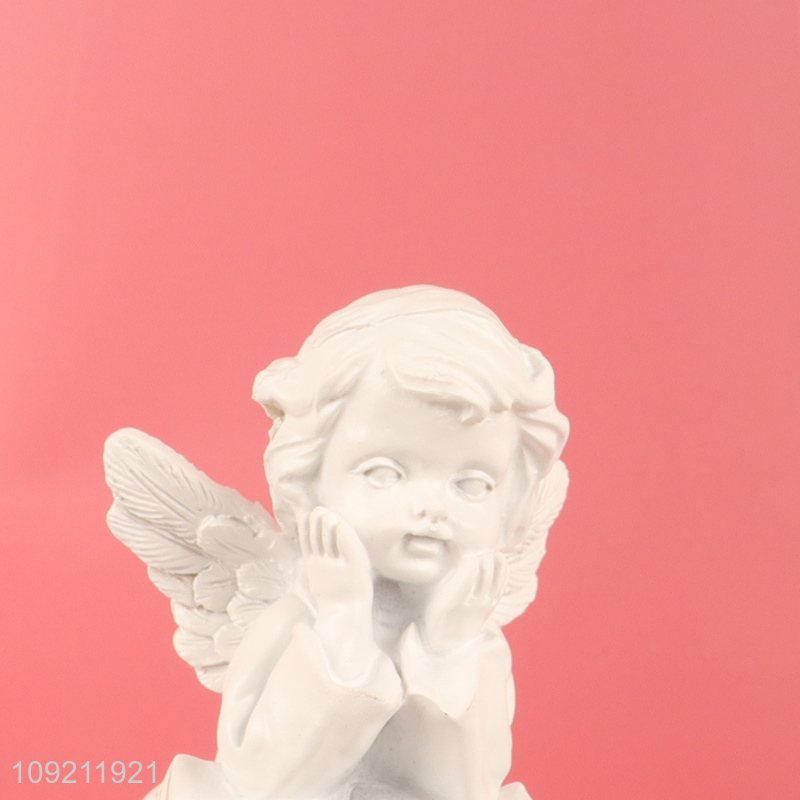 Best selling home decor living room decor resin angle figure statue