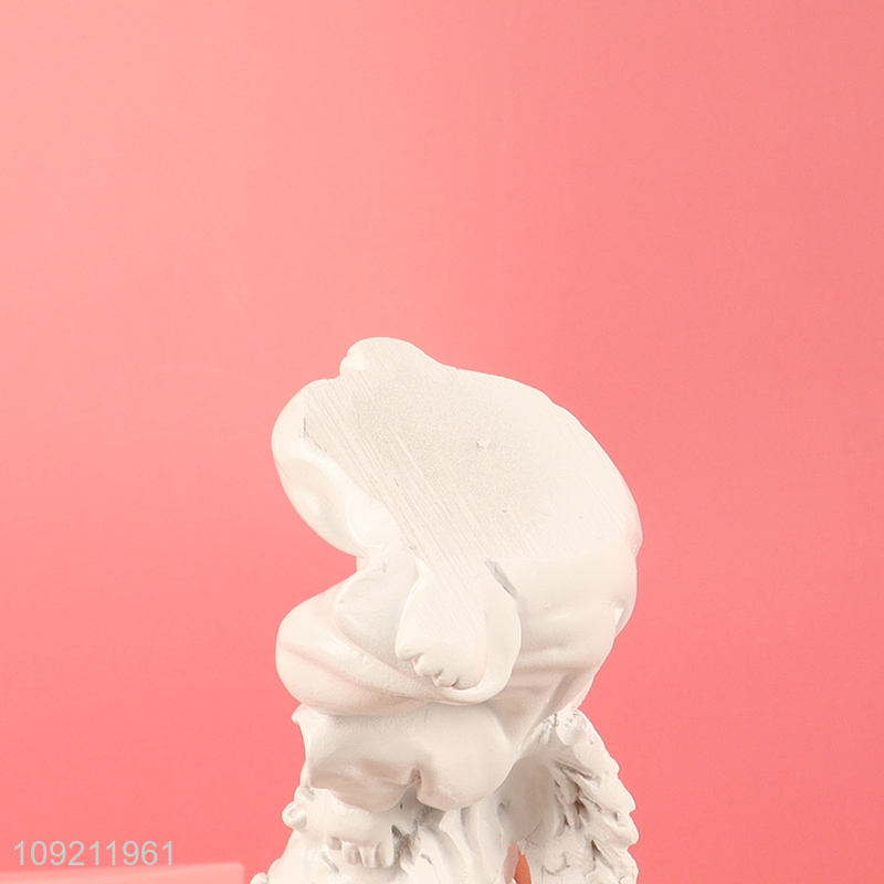 Most popular home decor desktop decor angle figure statue resin crafts