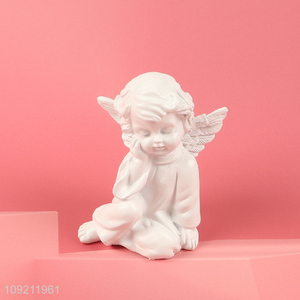 Most popular home decor desktop decor angle figure statue resin crafts