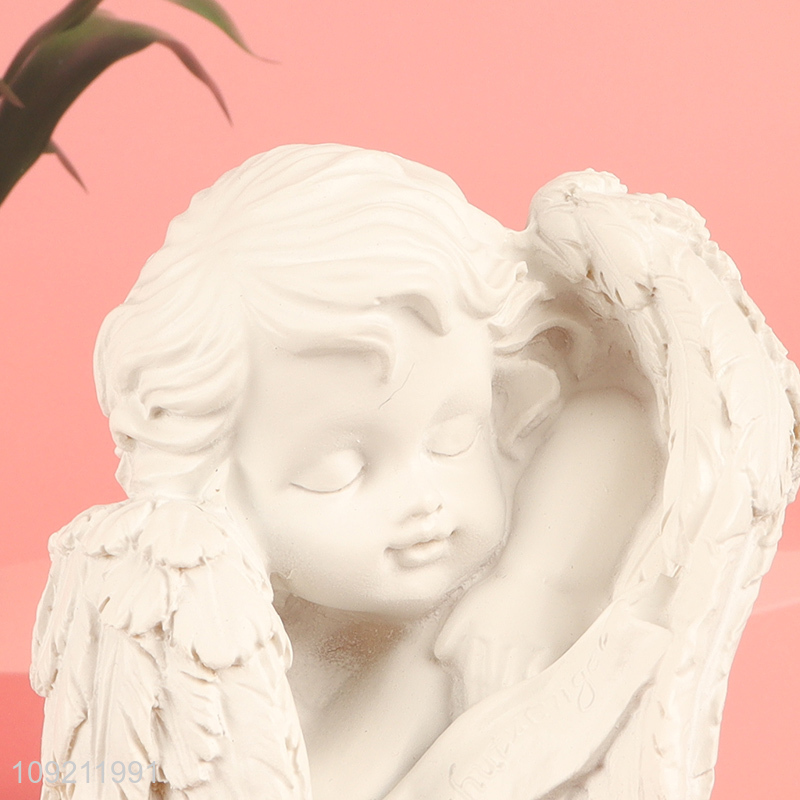 Good sale angle figure statue resin crafts for home decor