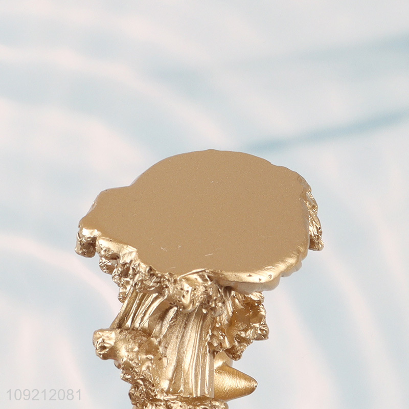 New arrival golden dolphin statue art decoration for home decor