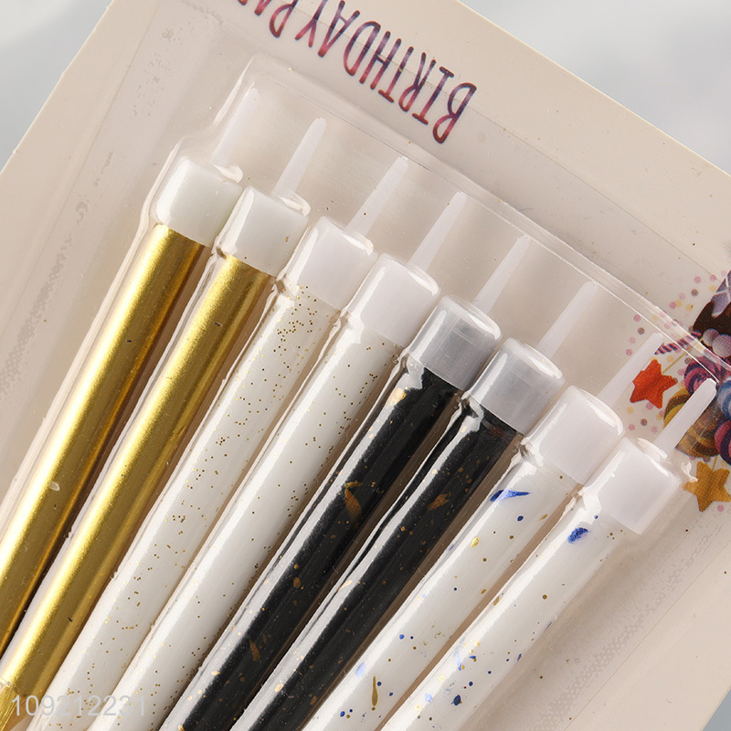 Wholesale 8-Count Birthday Candles Cake Cupcake Candles for Birthday Wedding