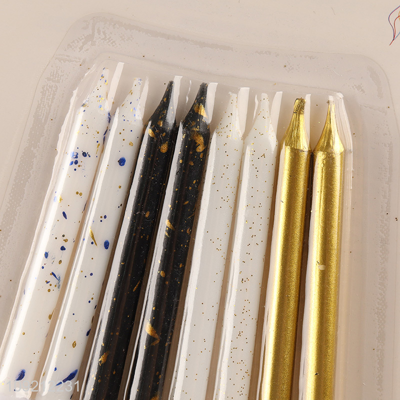 Wholesale 8-Count Birthday Candles Cake Cupcake Candles for Birthday Wedding