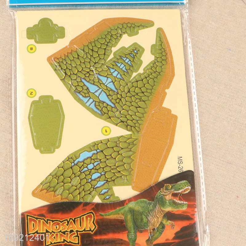 New arrival dinosaur series kids 3d puzzle toys jigsaw toys