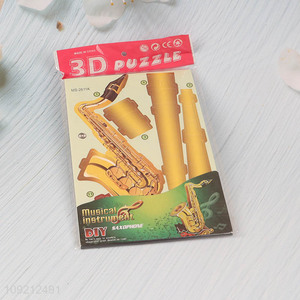New product musical instrument 3d puzzle toys jigsaw toys for kids