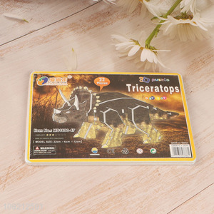 Best sale triceratops series 3d puzzle toys jigsaw toys wholesale