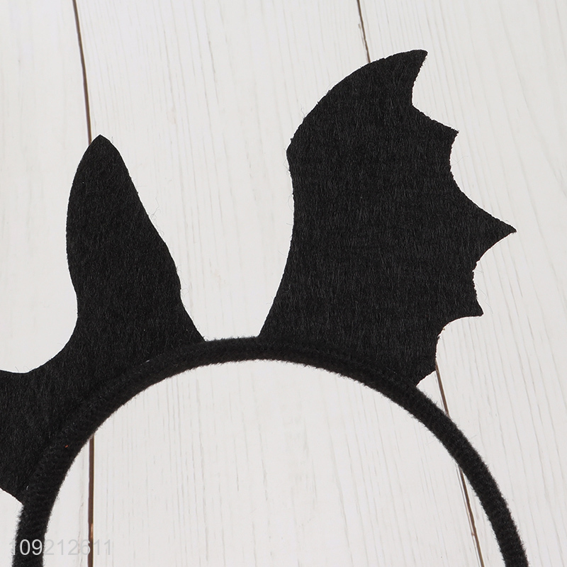 Hot selling Halloween party supplies bat hair hoop wholesale