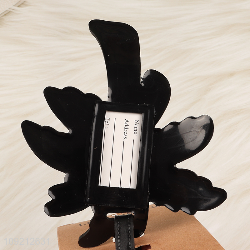 Popular products portable coconut tree shape luggage tag for sale