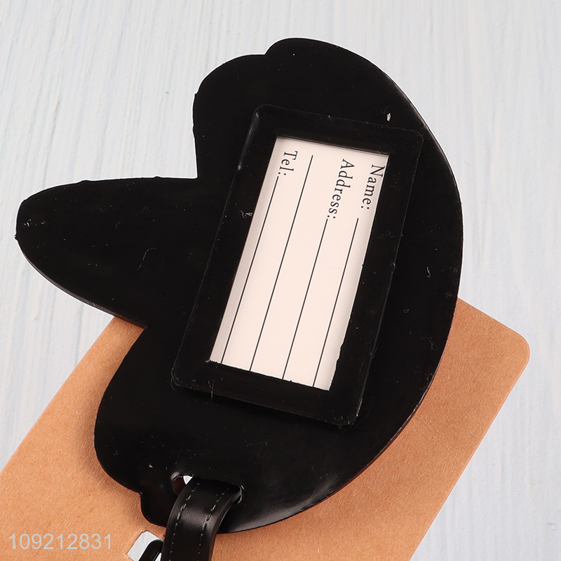 Good price hat shape portable pvc luggage tag for sale