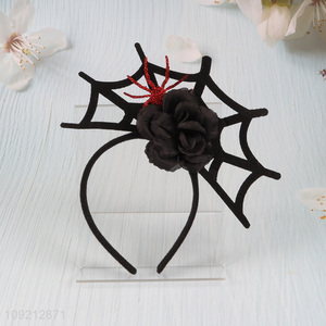 Hot products Halloween party supplies spider web hair hoop