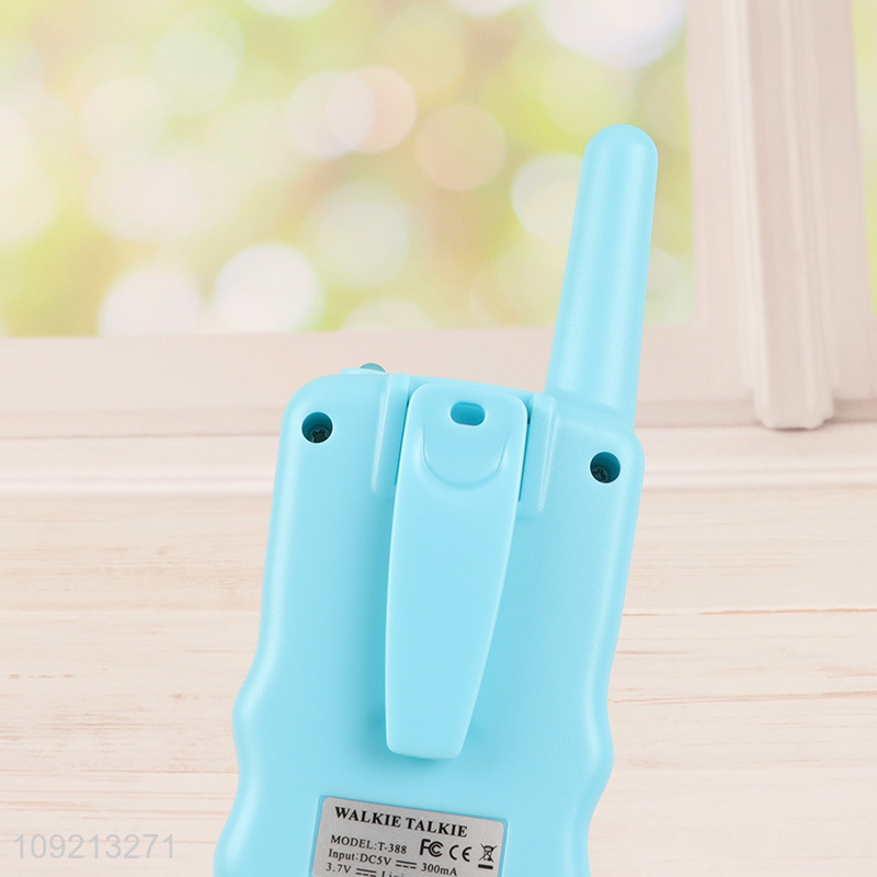 New product portable 2pcs travel walkie talkie set for sale