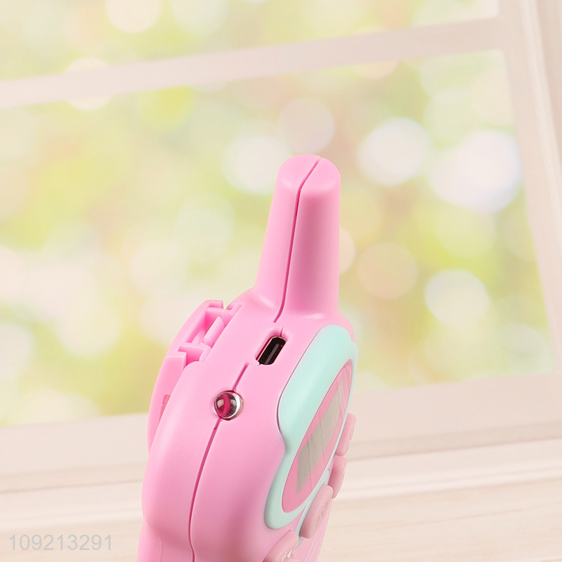 China supplier 2pcs travel travel walkie talkie set for girls