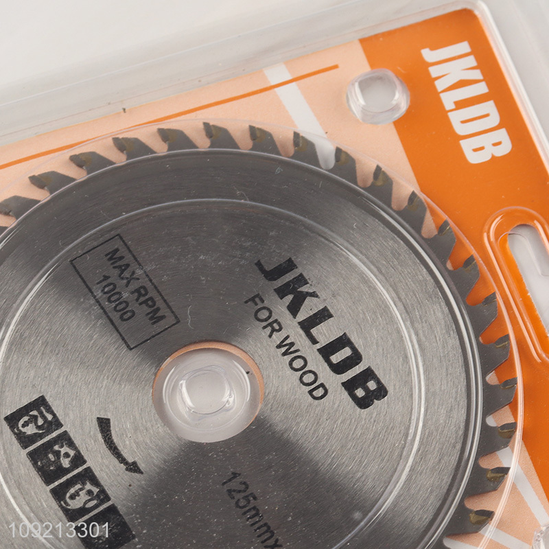 Wholesale 125mm*40T Circular Saw Blade for Cutting Wood Hardwood Plywood