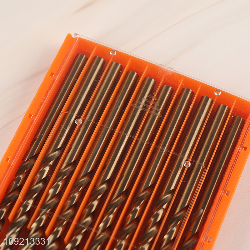 New Arrival 10PCS Twist Drill Bits for Aluminum Alloy Stainless Steel