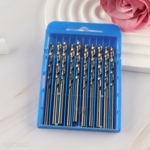 Good Quality 10PCS Twist Drill Bits for Stainless Steel Aluminum Alloy