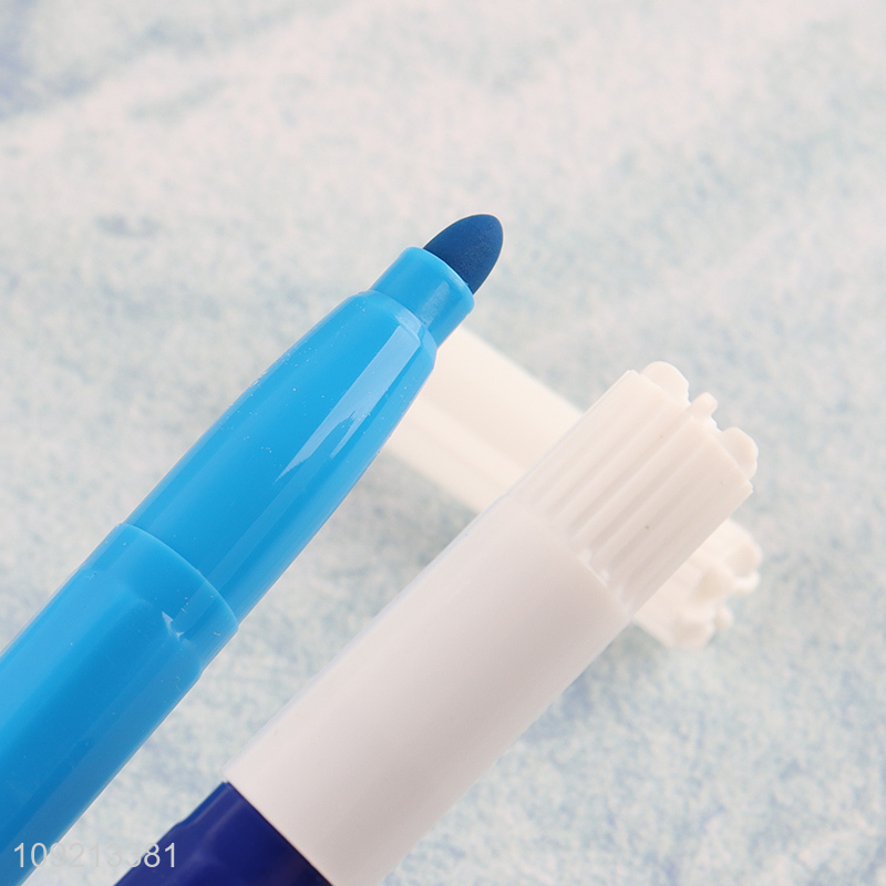 Hot Selling 12 Colors Non-Toxic Watercolor Marker Pens Student School Supplies