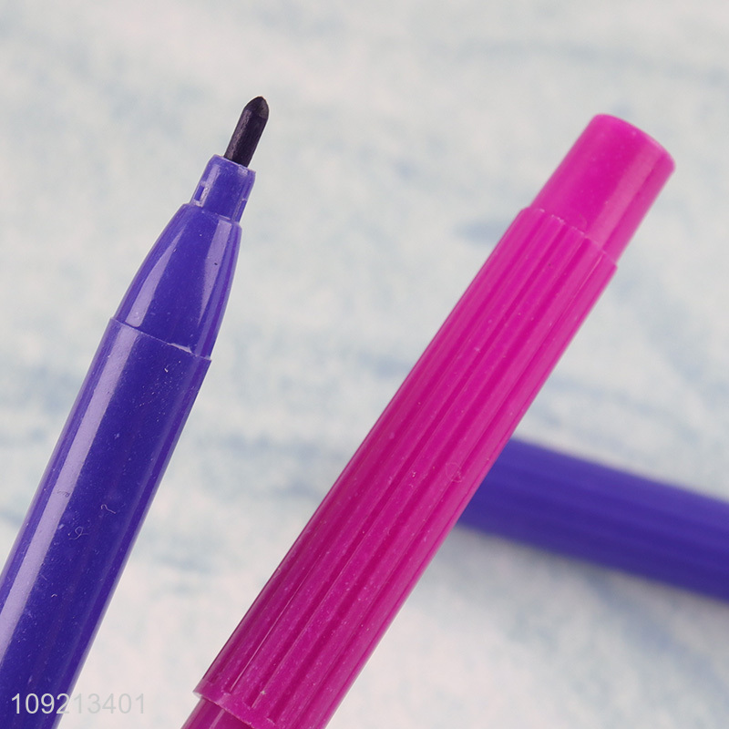 Wholesale 12 Colors Non-Toxic Watercolor Marker Pens Set for Kids Students