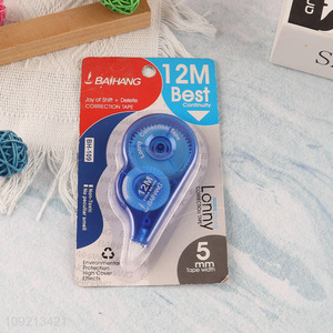 Good Quality 12m Non-Toxic White Out Correction Tape Kids Students Supplies