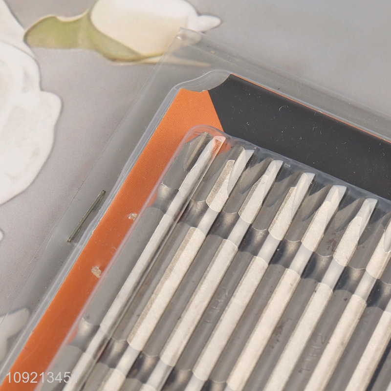 Wholesale 10PCS Magnetic Screwdriver Bits Double Ended Screwdriver Bit Set