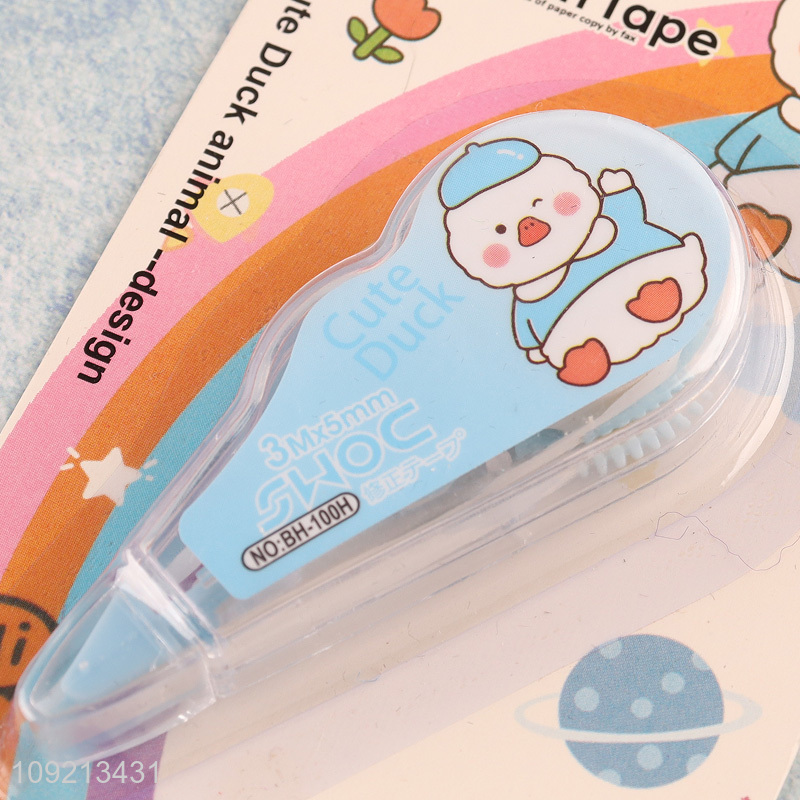 New Product 3m Cute Cartoon Correction Tape White Out Correction Tape