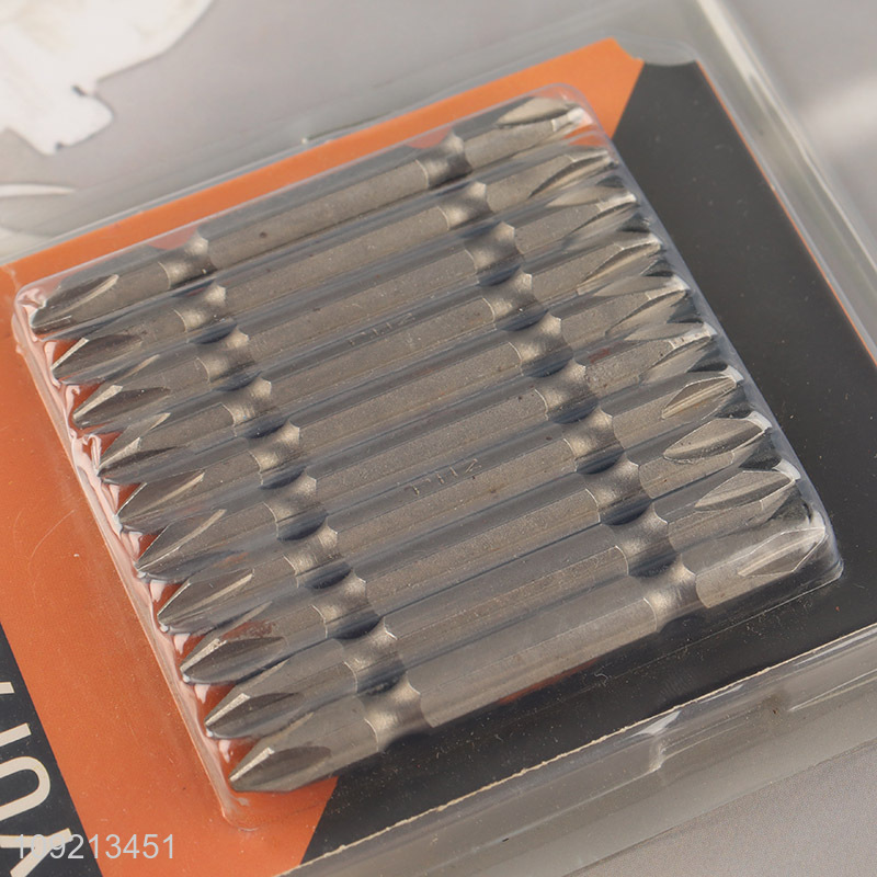 Wholesale 10PCS Magnetic Screwdriver Bits Double Ended Screwdriver Bit Set