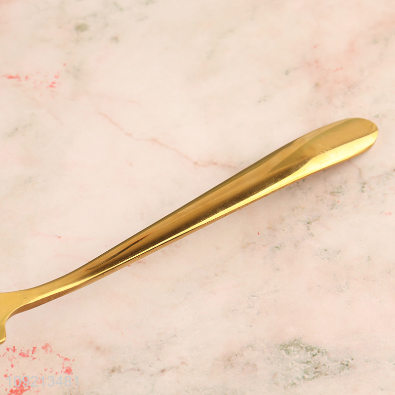 Factory Price Gold Metal Dinner Fork Stainless Steel Salad Fork