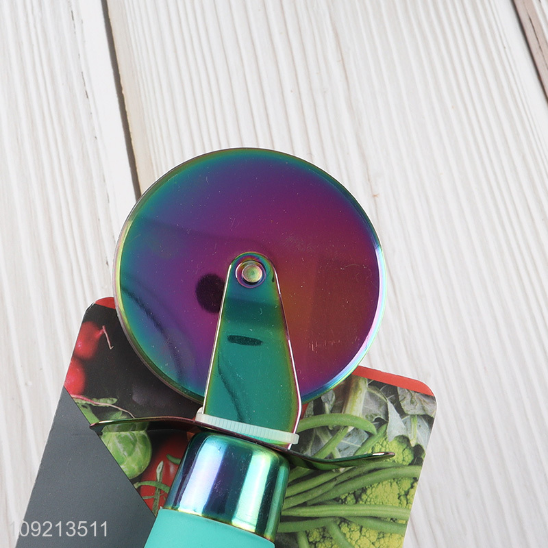 Popular products home kitchen stainless steel pizza cutter pizza wheel