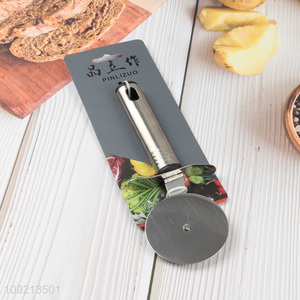 Top selling stainless steel pizza cutter pizza wheel for kitchen gadget