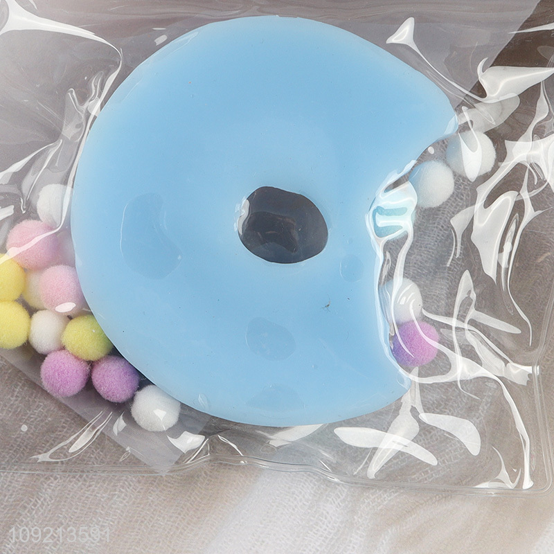 Best selling donut shape squeeze toys decompression toys for stress relief