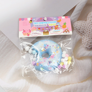 Best selling donut shape squeeze toys decompression toys for stress relief